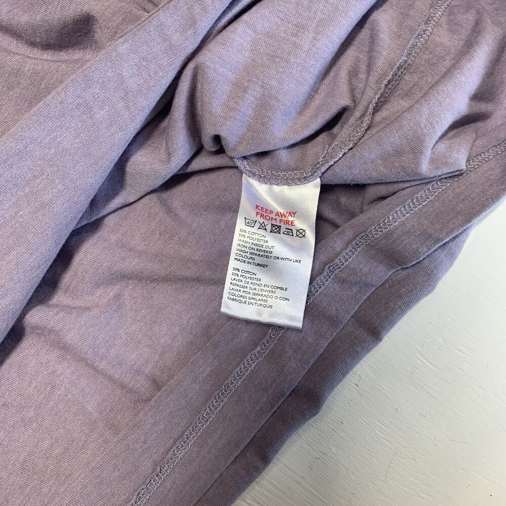 Urban Outfitters Kyoto Champions Plum Purple Crew Long Sleeve Size M - Picture 10 of 12